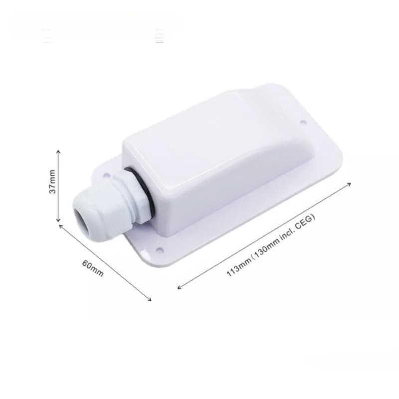 Support de panneau solaire photovoltaïque pour yacht RV, boîtier de jonction ABS étanche sans perçag