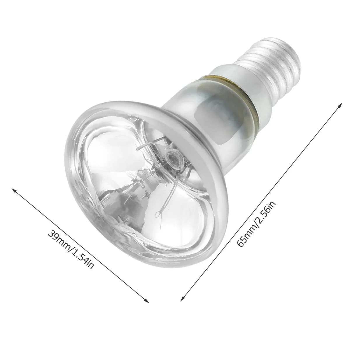 Ampoules de lampe à lave 30 watts, Type réflecteur, Base R39 E14, ampoule de lampe à lave, ampoules 