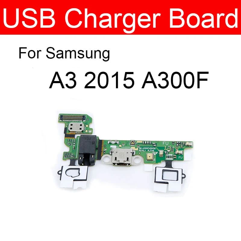 Charge USB prise Port carte câble flexible pour Samsung Galaxy A3 2015 2016 A310F A300F A3000 USB ch