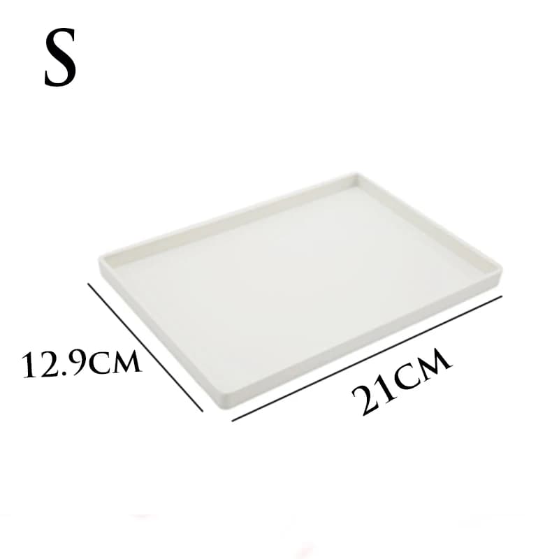 Escaloire rectangulaire en mélamine blanche, rangement personnalisé créatif, porcelaine 216.239., dé