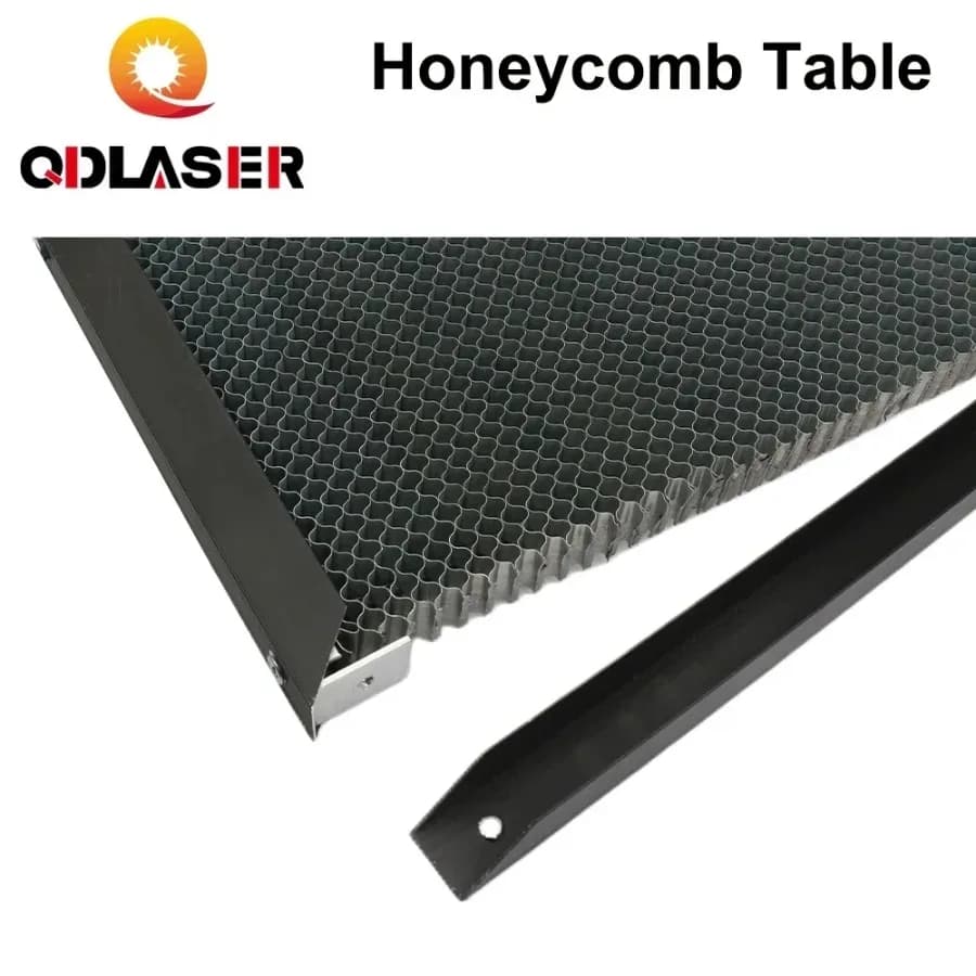 QDLASER Table de travail en nid d'abeille 1300*900 1340*970mm taille plate-forme de panneau en nid d
