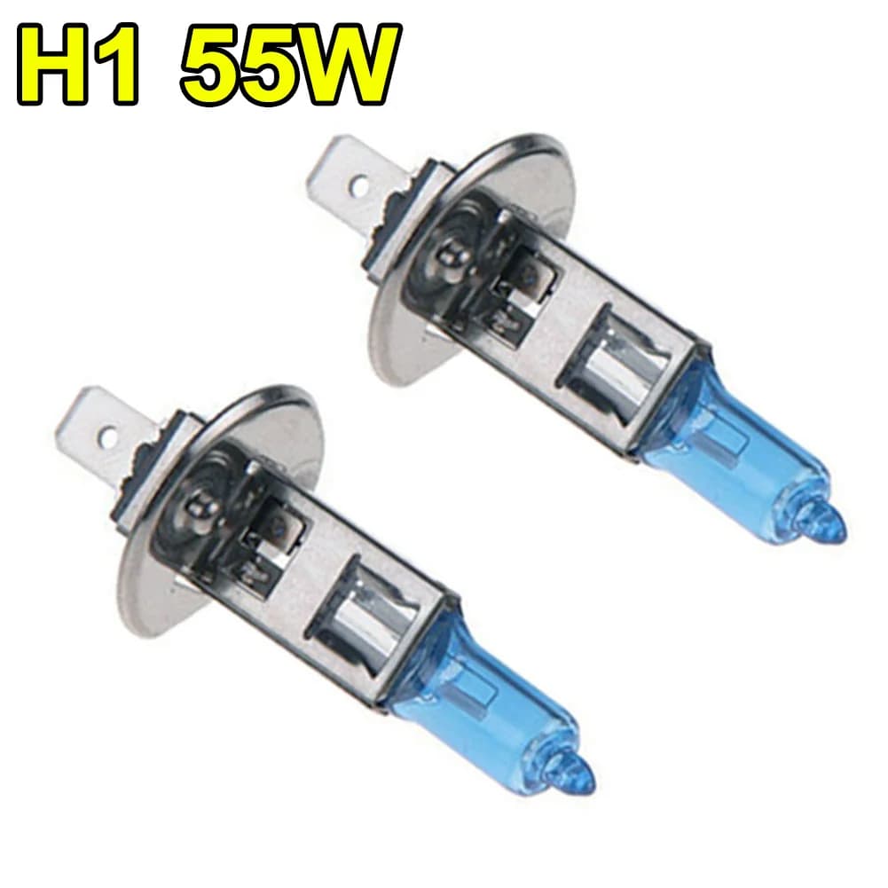 2 pièces voiture Auto lampes xénon lampe Super lumineux halogène voiture phare Super LED ampoules bl