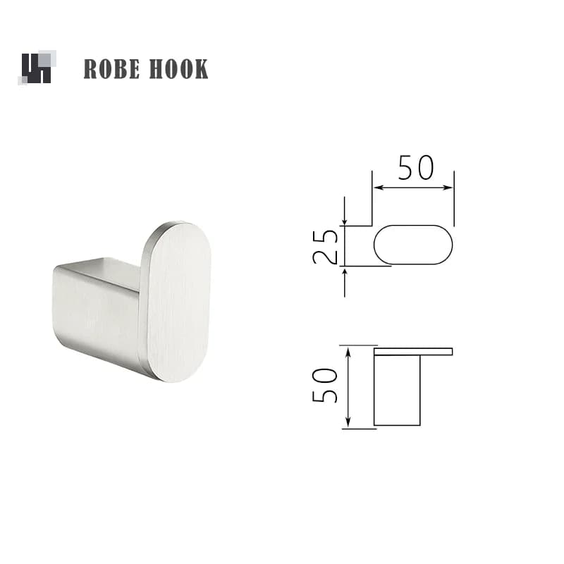 Ensemble de matériel de salle de bain en acier inoxydable, ensemble d'accessoires de salle de bains,