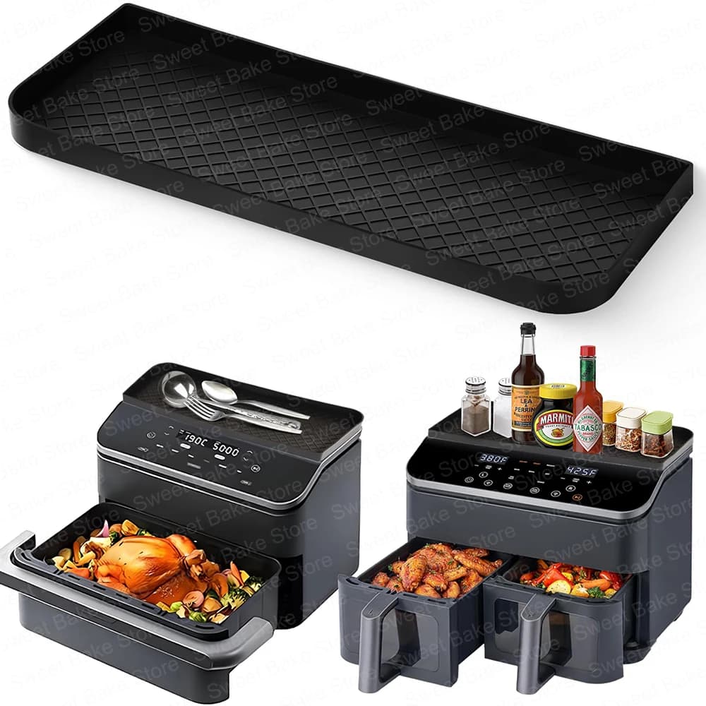 Support de rangement en Silicone, accessoires, tapis multifonctionnel pour friteuse à Air Cosori, 2 