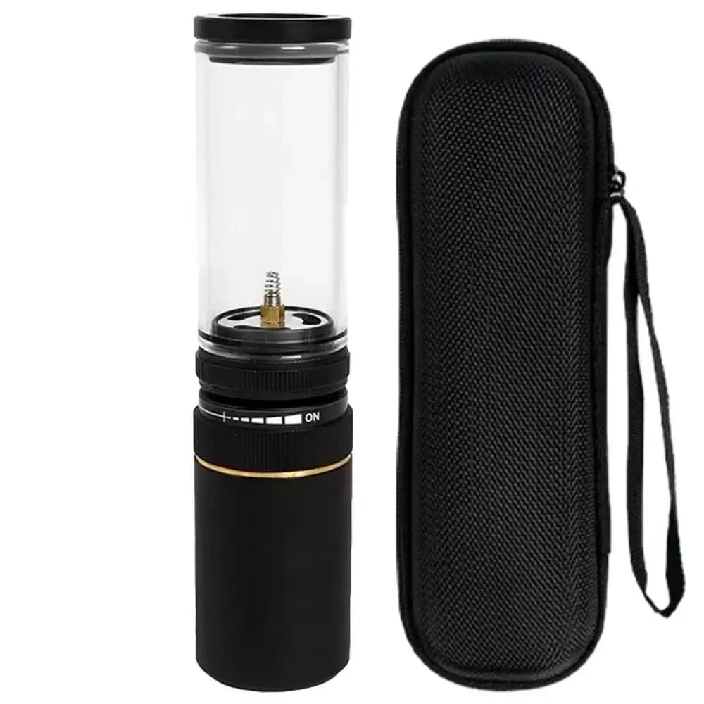 Lampe à gaz de camping coupe-vent extérieure, escales de camp portables, réglable ci-après, lanterne