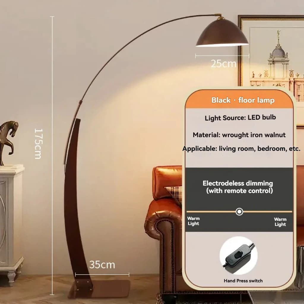 Lampes sur pied LED modernes et médiévales pour la décoration de la maison, les salons, les villas, 