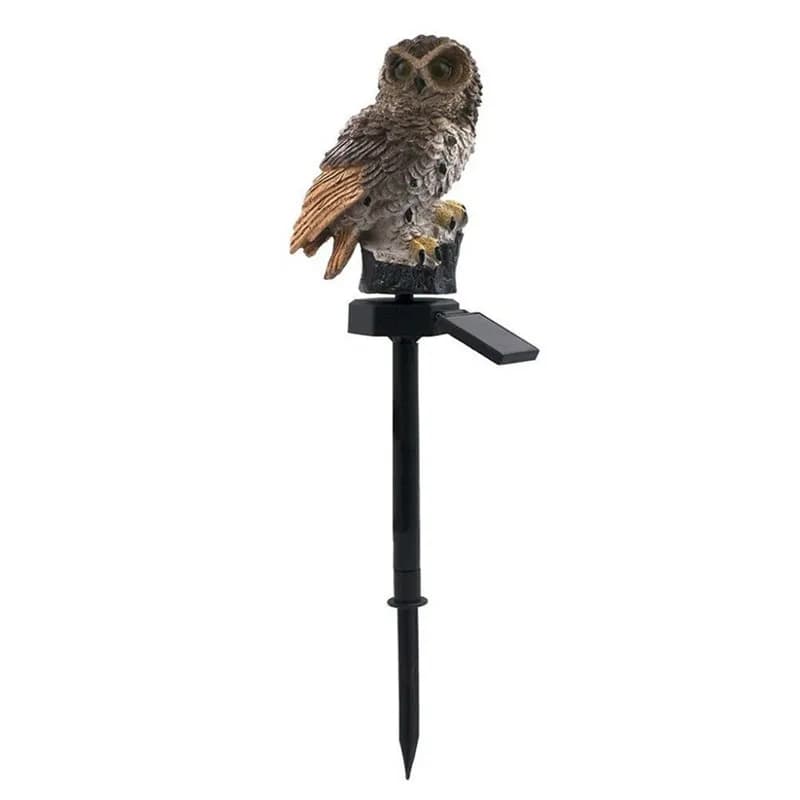 Lampe solaire extérieure hibou Animal jardin lumières alimenté solaire lumière LED étanche paysage é