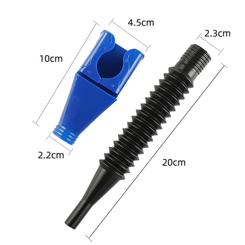 Entonnoir télescopique universel pour ravitaillement de voiture, entonnoir de transfert de filtre à 