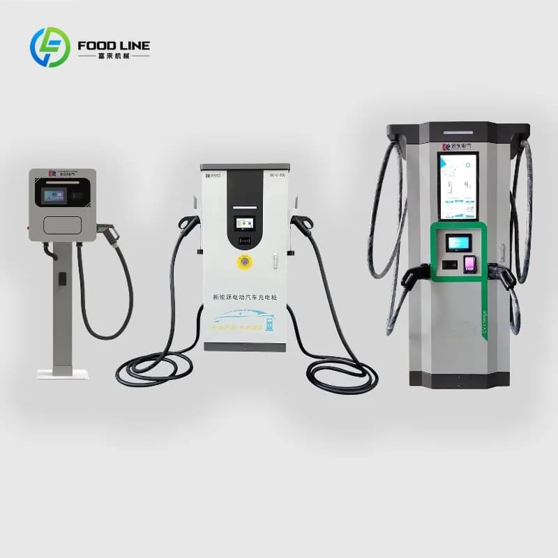 Point de recharge rapide pour véhicules électriques (VE) personnalisé CE CCS DC, station de recharge