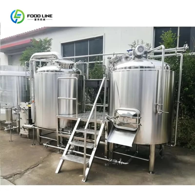 Équipement de brassage de bière artisanale électrique personnalisé, système de microbrasserie à chau