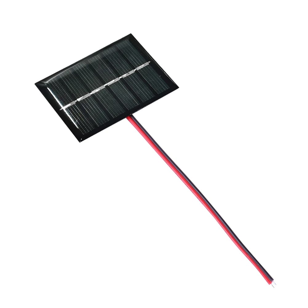 Mini panneau solaire 3V 0-100MA pour éclairages publicitaires solaires, petits systèmes solaires, mo