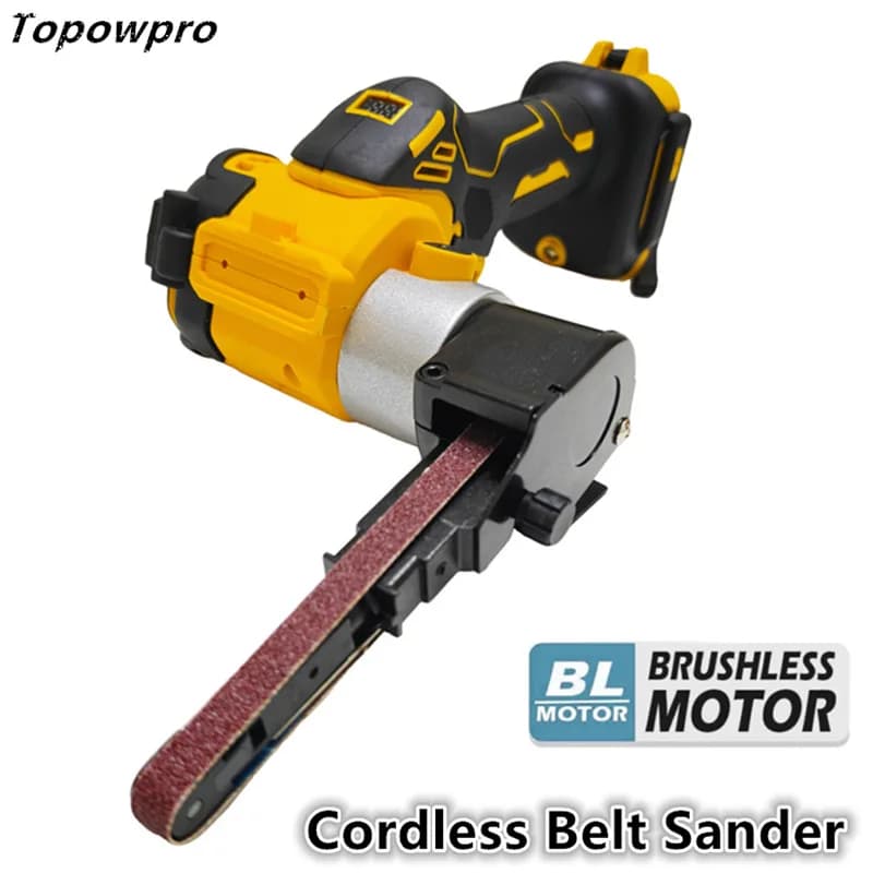 Ponceuse à bande électrique sans fil 20V DeWALT, mini ponceuse à bande sans fil, polisseuse, meuleus