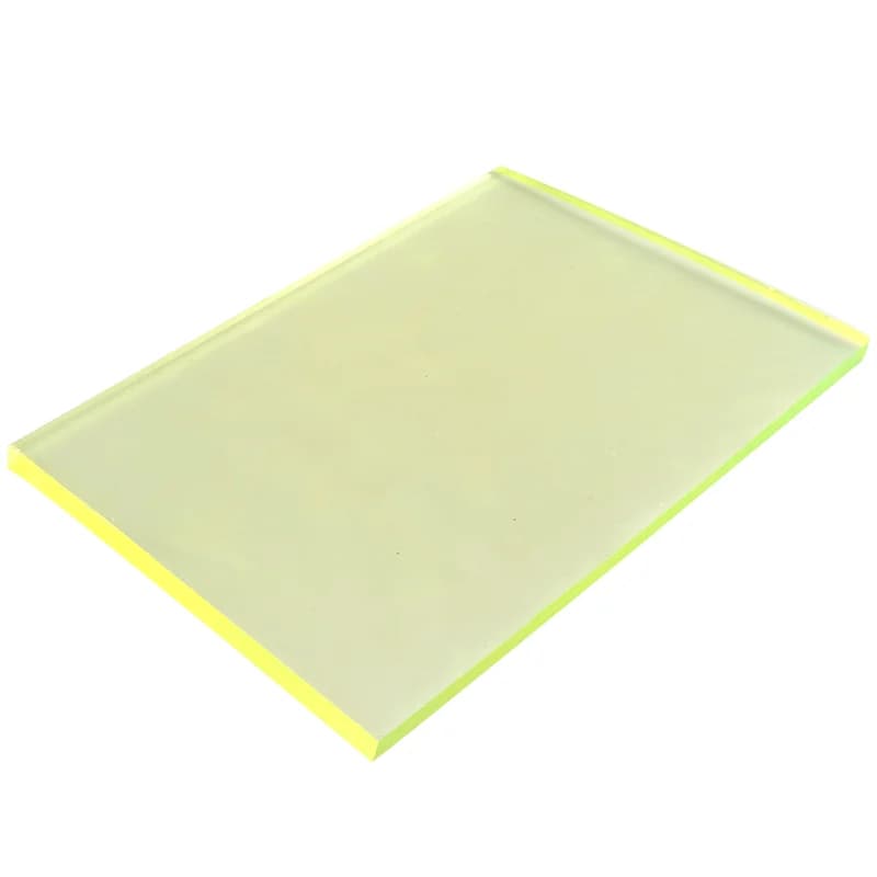 Plaque d'amortissement en polyuréthane, plaque carrée en polyuréthane de 8mm, planche de découpe, pl