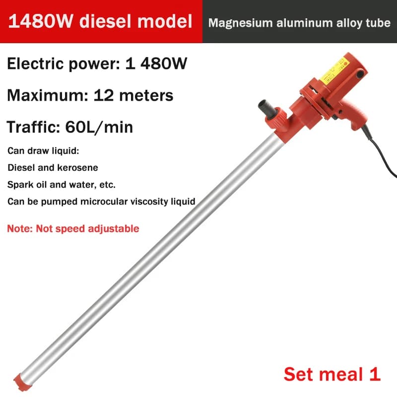 Pompe de transfert de carburant pour huile de charbon Diesel 220V, pompe à huile électrique de type 