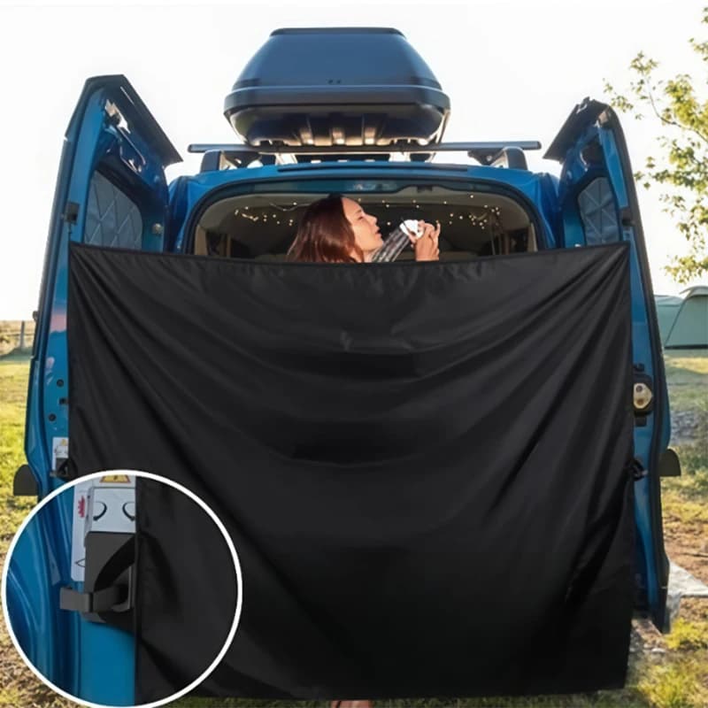 Rideau de douche extérieur pour camping-car, rideau de douche portable, rideau d'intimité pour campi