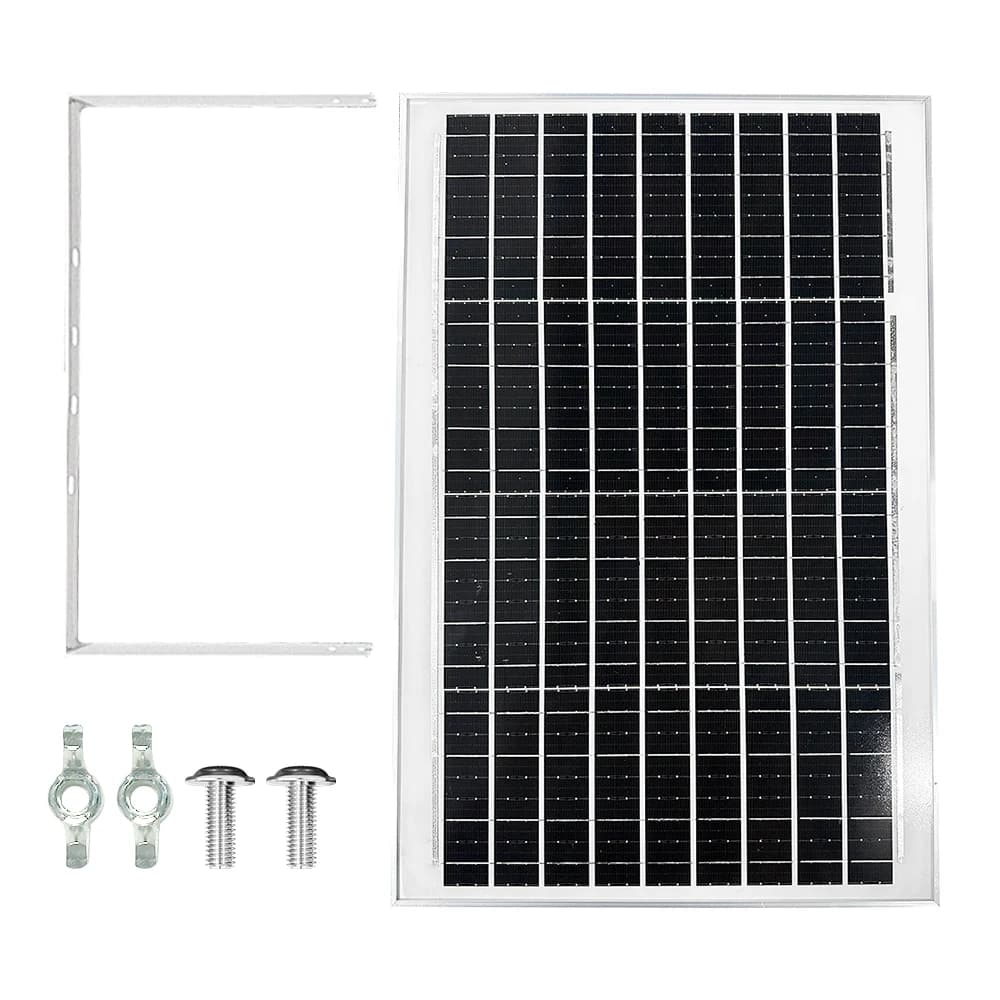 Générateur d'énergie de panneau solaire 500W panneau solaire 18V avec support batterie solaire extér