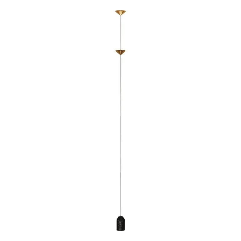 Lampadaire moderne suspension de luxe noir atmosphère lumière salon canapé bord minimaliste tête de 