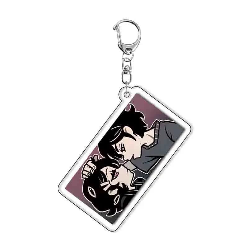 Porte-clés Anime The Coffin of Andy and Leyley, personnage de jeu d'horreur Andrew Ashley, pendentif