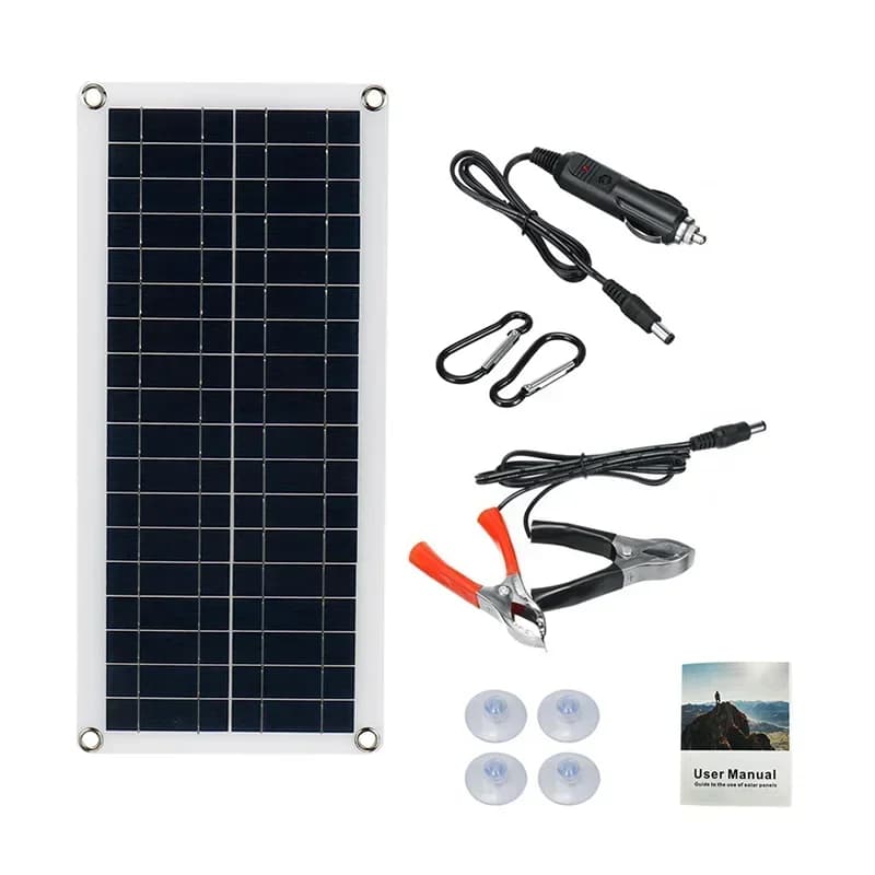 Kit de panneaux solaires haute puissance 1000 W avec contrôleur MPPT 100 A - Système complet 12 V po