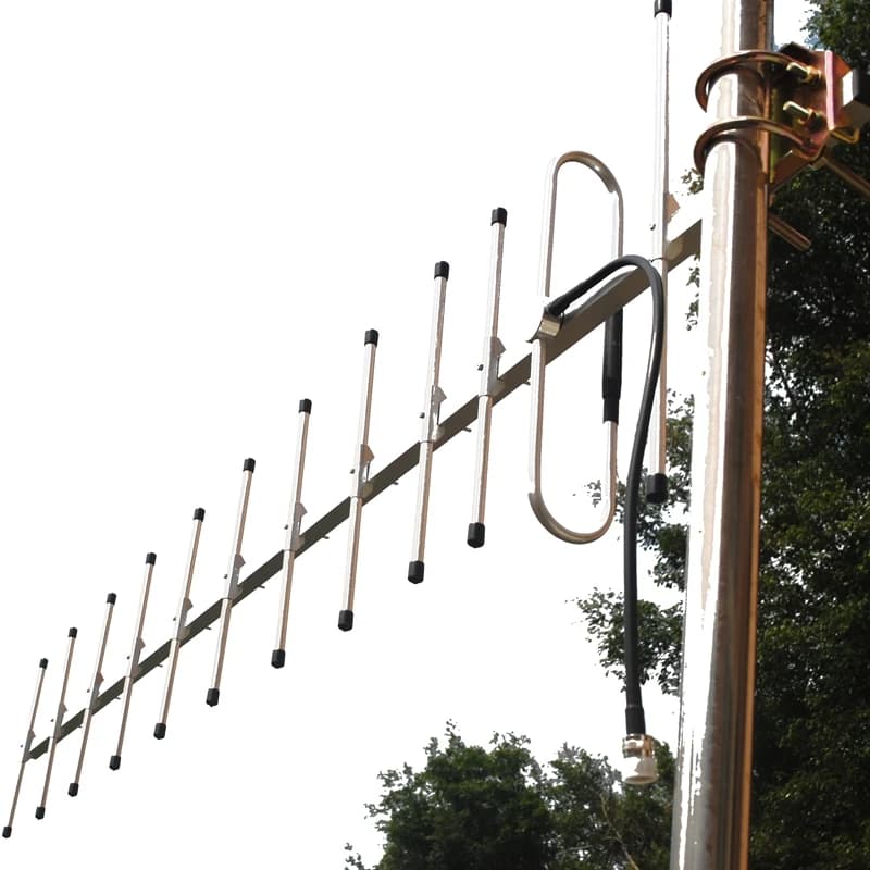 Radio jambon avec antenne yagi à gain élevé, 435M, 12 éléments, répéteur 400-470MHz, station N600 UH