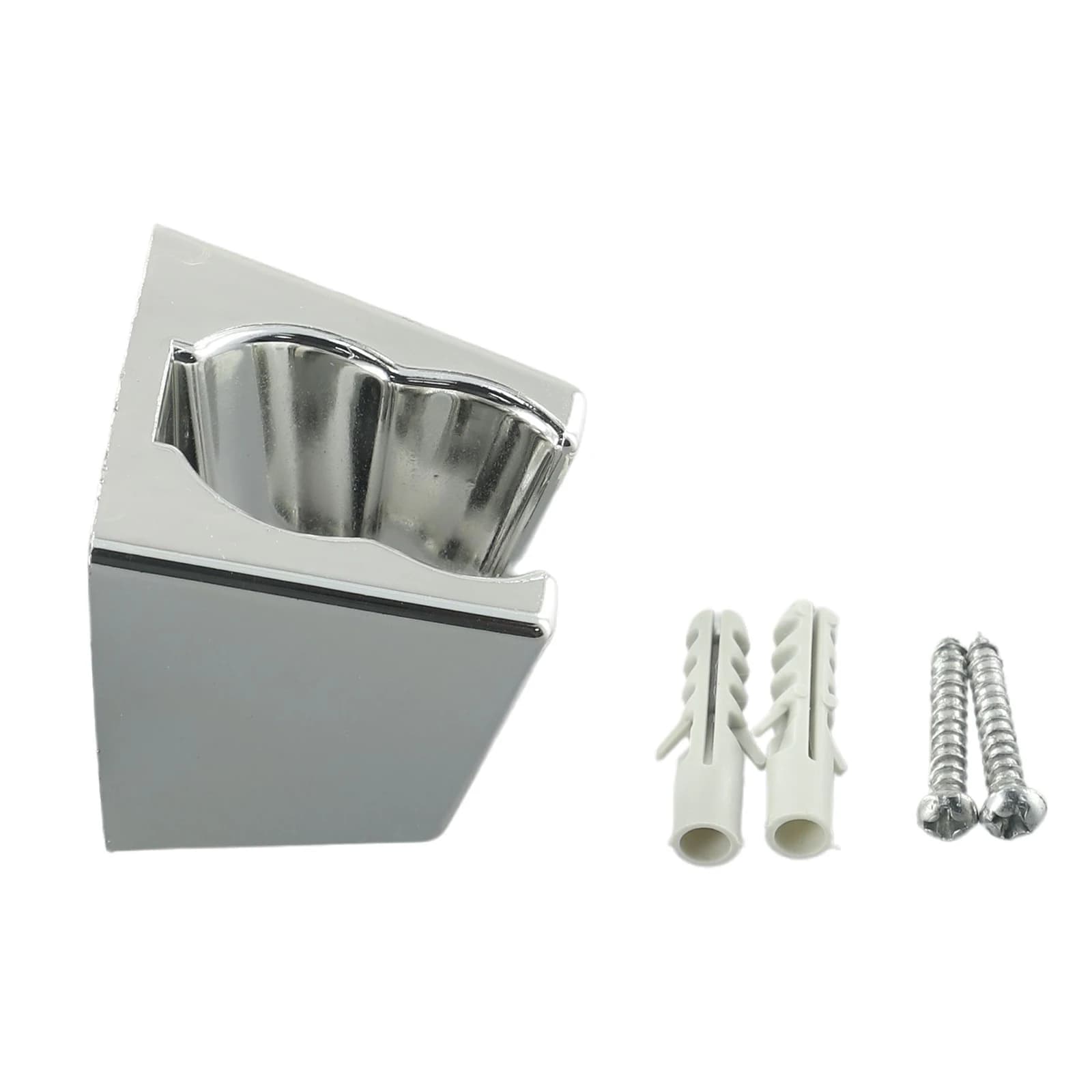 Supports de pomme de douche en plastique réglables, support mural, base de douche rapide, supports d