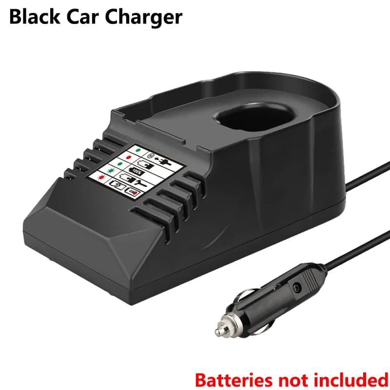 Chargeur de batterie Mini chargeur de voiture pour batterie Li-ion/NiCad/NiMh Ryobi 18V avec prise a