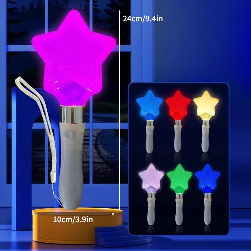 Bâton lumineux Kpop, bâton lumineux pour concert, bâton lumineux qui brille dans le noir, matériau l