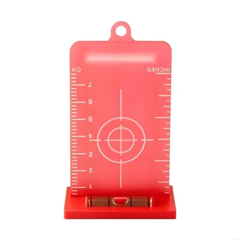 Plaque nivellement magnétique avec réticule transparent niveau à bulle pour alignement précis des pa
