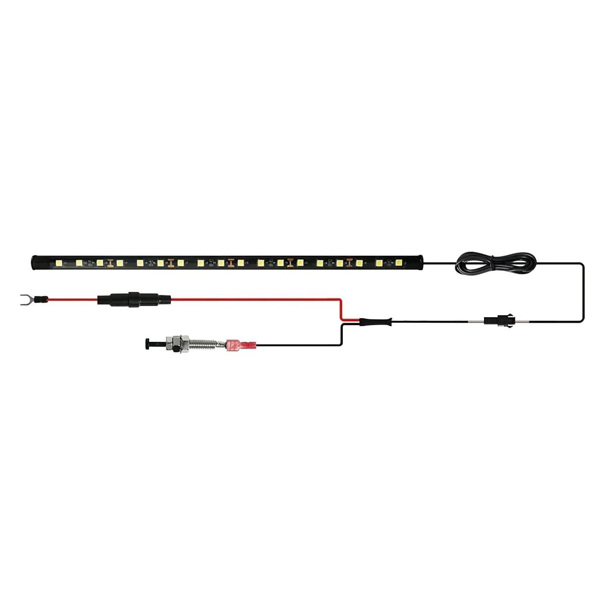 Kit d'éclairage d'inspection de travail sous capot de voiture LED, bande auto-adhésive Flexible pour