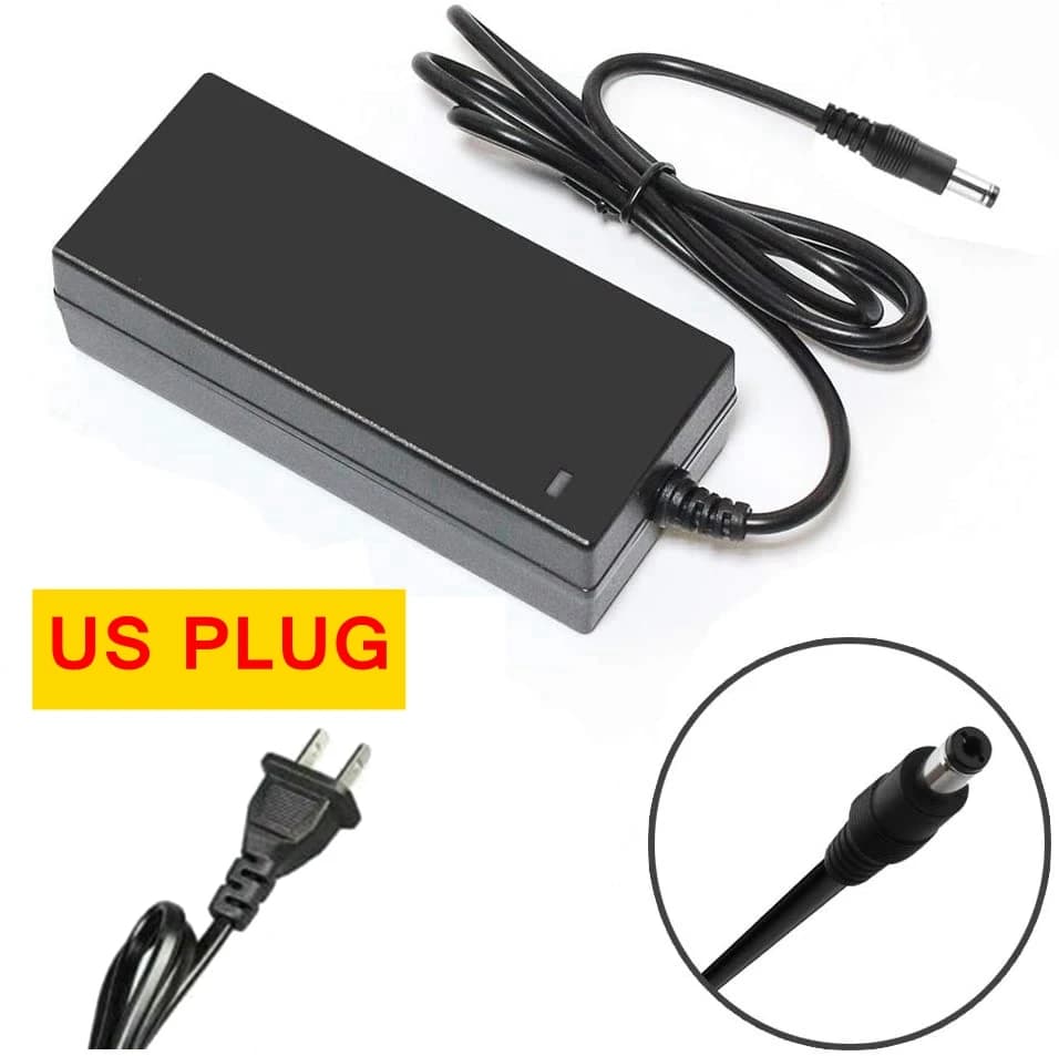 Chargeur de Scooter intelligent DC42V 2A 5.5x2.1mm pour batterie au Lithium 36V 8AH 10AH 12AH, acces