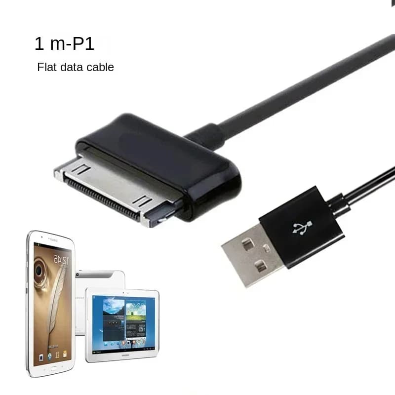Câble de chargeur USB pour tablette Samsung Galaxy Tab Note 7, câble USB, P1000, 10.1