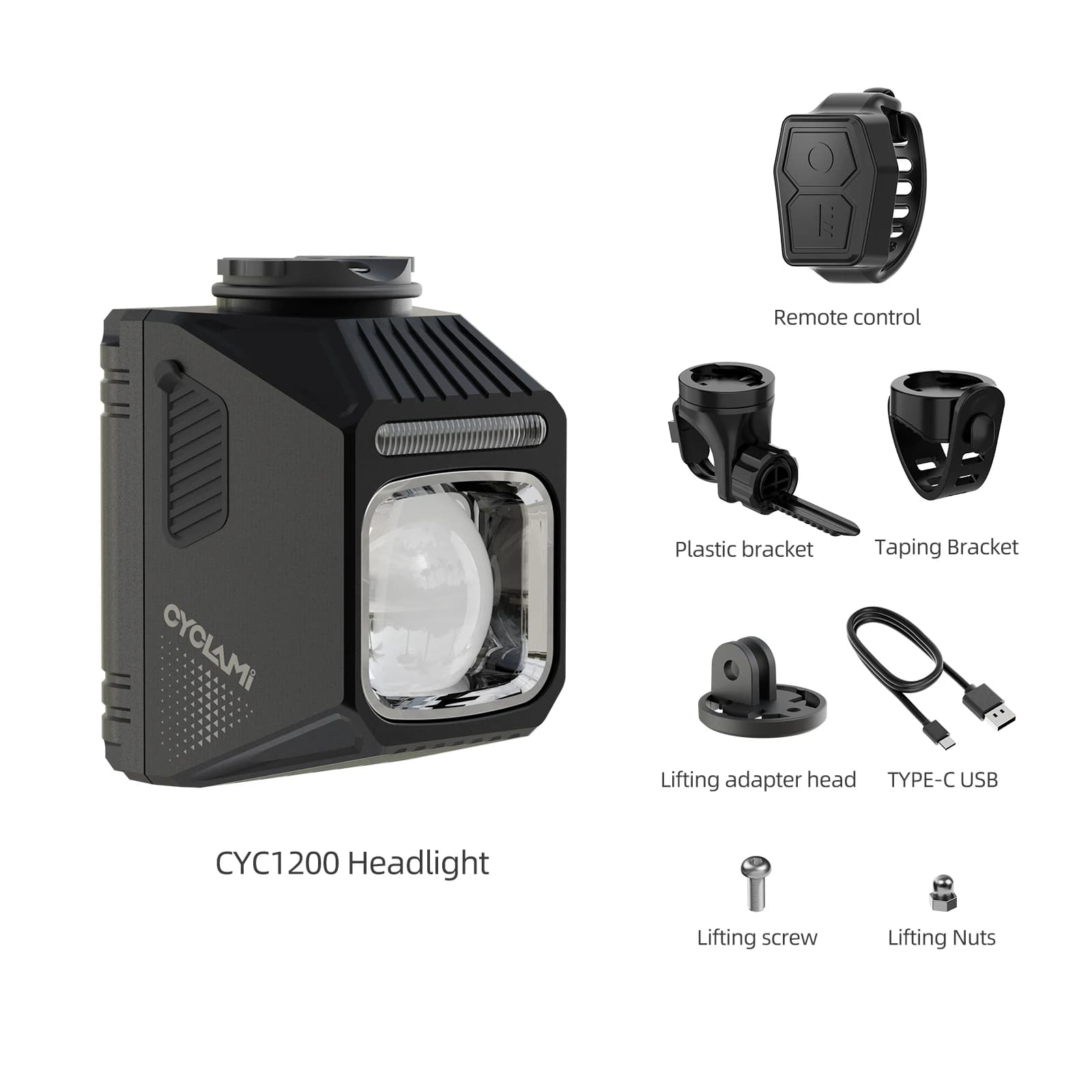 CYCLAMI vélo lumière phares vélo suspendu avant lampe nuit équitation vtt route lampe de poche acces