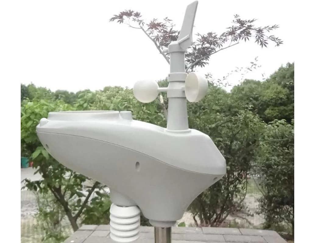 MISOL 1 jeu de station météo avec port RS485, câble 4 fils, avec longueur de câble (10 mètres) WS-WH