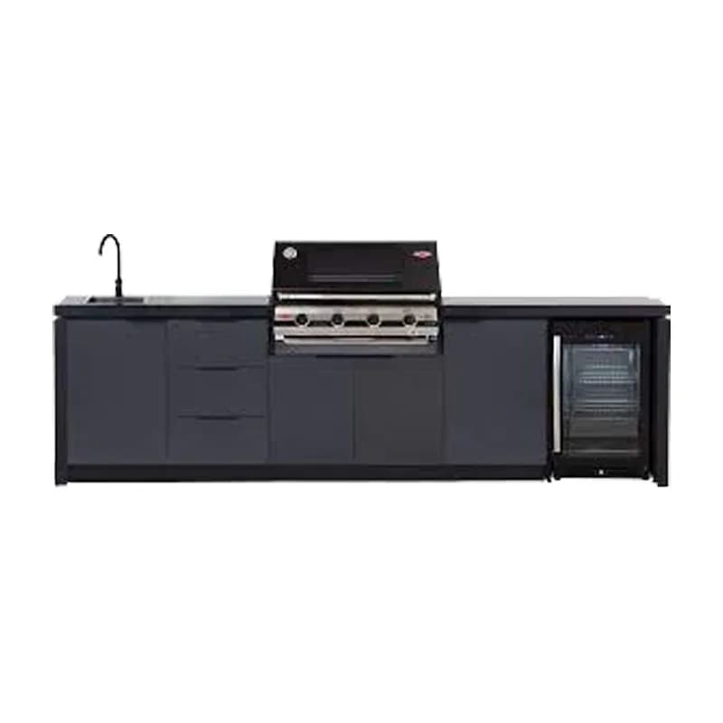 Module de cuisine extérieur modulaire pour jardin, patio, barbecue, fête, îlot portable, résistant a