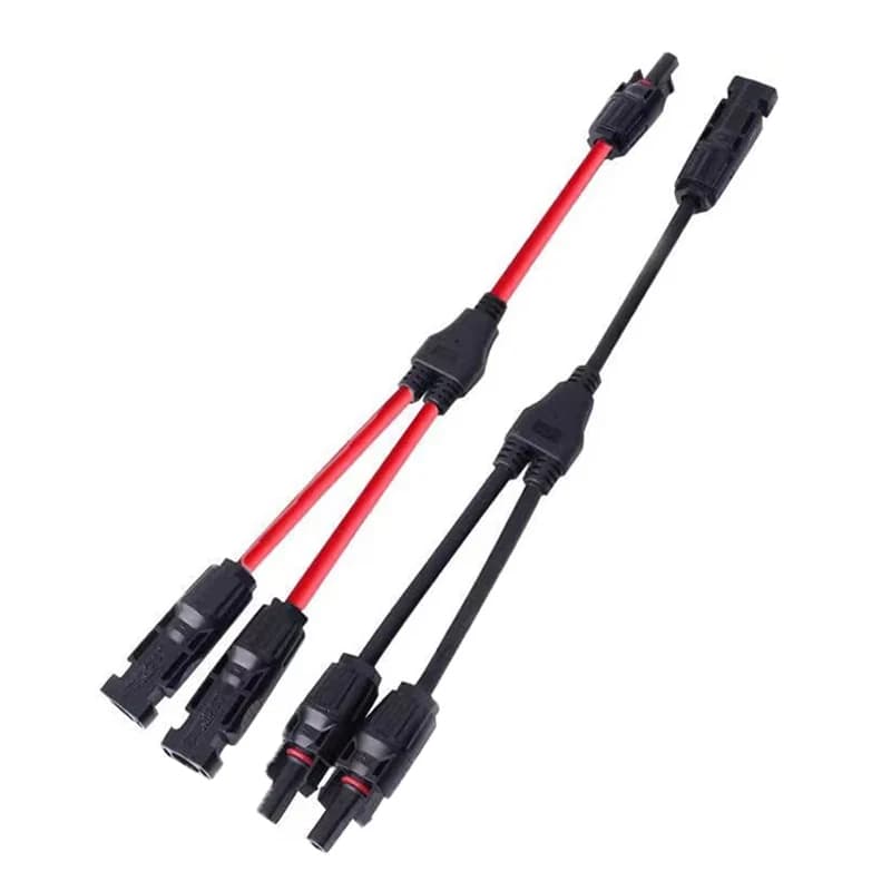2Y branche connexion parallèle 30A 1000V connecteur solaire électrique photovoltaïque 2 pièces panne