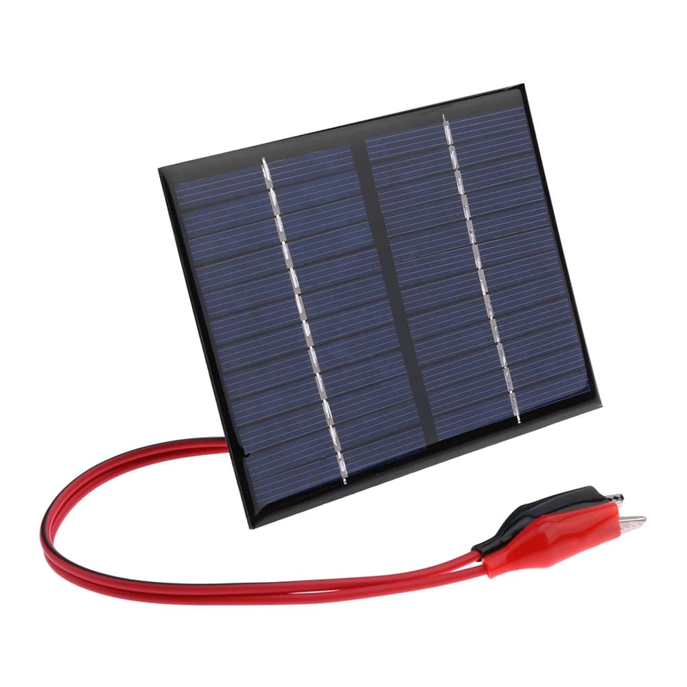 Panneau solaire 10W 12V, cellule solaire étanche pour l'extérieur, panneaux en polysilicium époxy DI