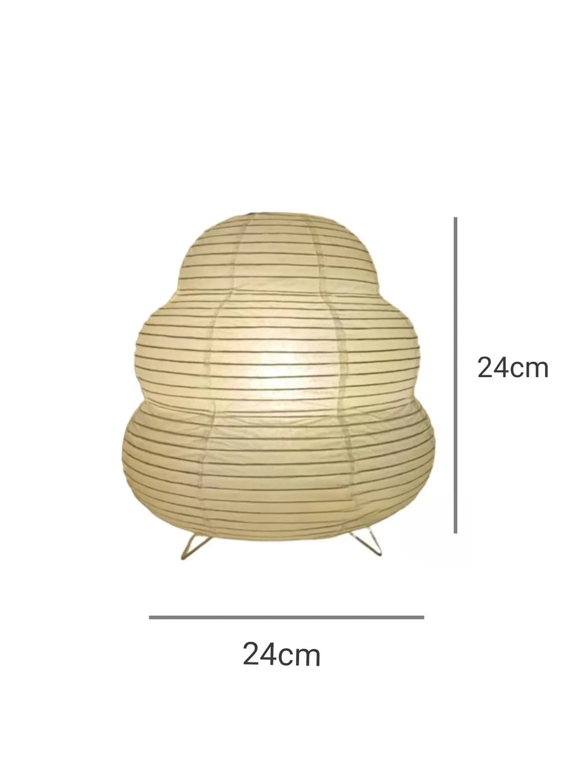 Lampe Japonaise en Papier Xuan Akari, Design Moderne, Originalité, Table de oral et, 3 Couleurs, Int