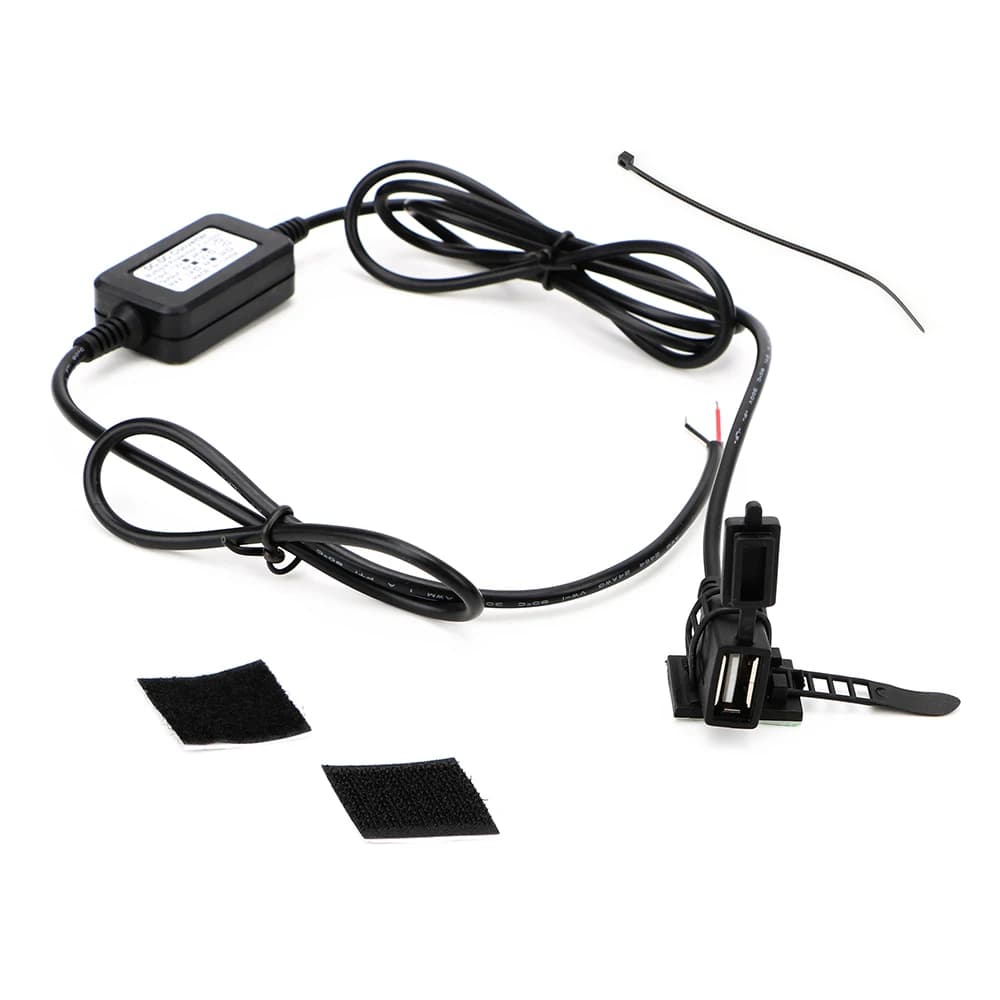 Prise USB pour moto, Port USB, chargeur de guidon de moto, prise d'alimentation, adaptateur DC 5V 2A
