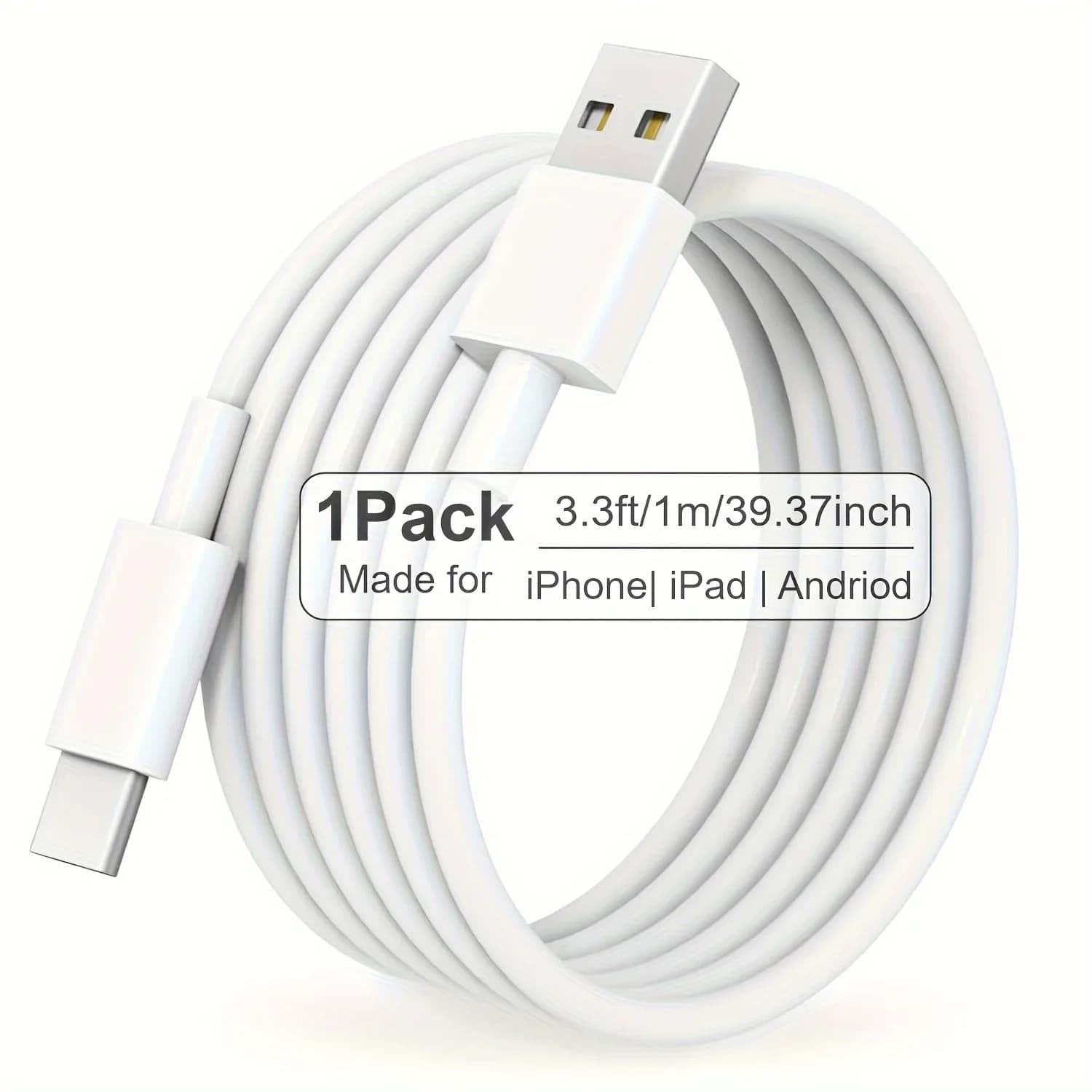 Chargeur de voiture certifié Apple MFi pour iPhone 16 15, câble Carplay, cordon de chargement USB A 