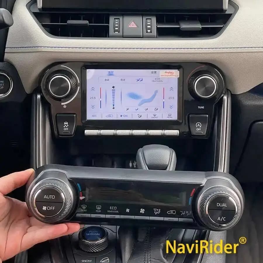 Navirider 6.2 ''panneau AC pour Toyota RAV4 RAV 4 XA50 2020-2024 contrôle NAVI panneau de climatisat
