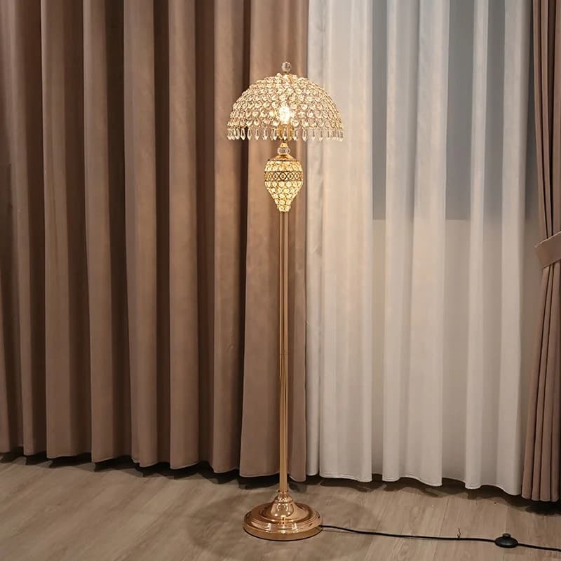 Lampadaire Led de luxe français pour la décoration de la maison salon canapé à côté de la chambre hô