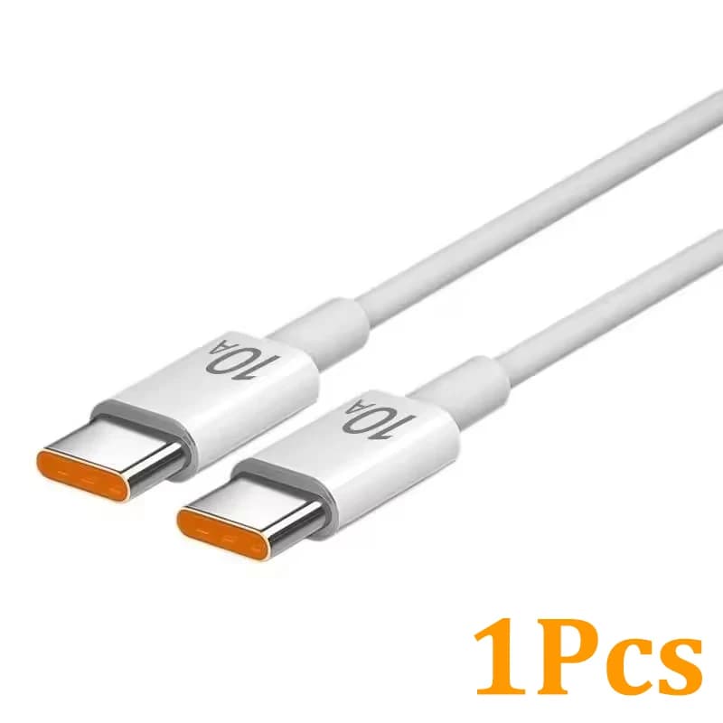 1/3 pièces 10A câble 120W charge Super rapide Type C à Type C câble transfert de données à grande vi