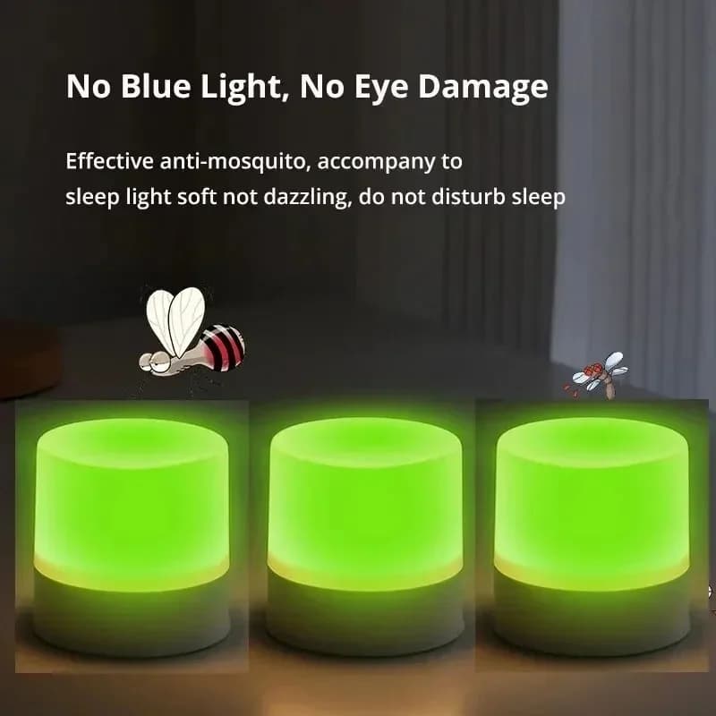Dispositif anti-moustiques - Lampe anti-moustiques LED, veilleuse USB portable créative, mini lampe 