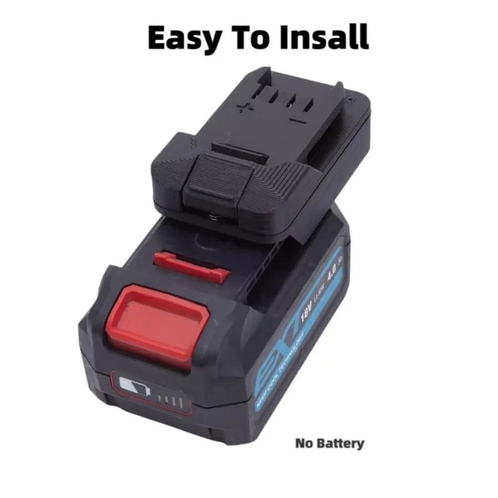 Adaptateur de batterie pour Erbauer 18v, compatible avec les outils Parkside Lidl S (outils et batte
