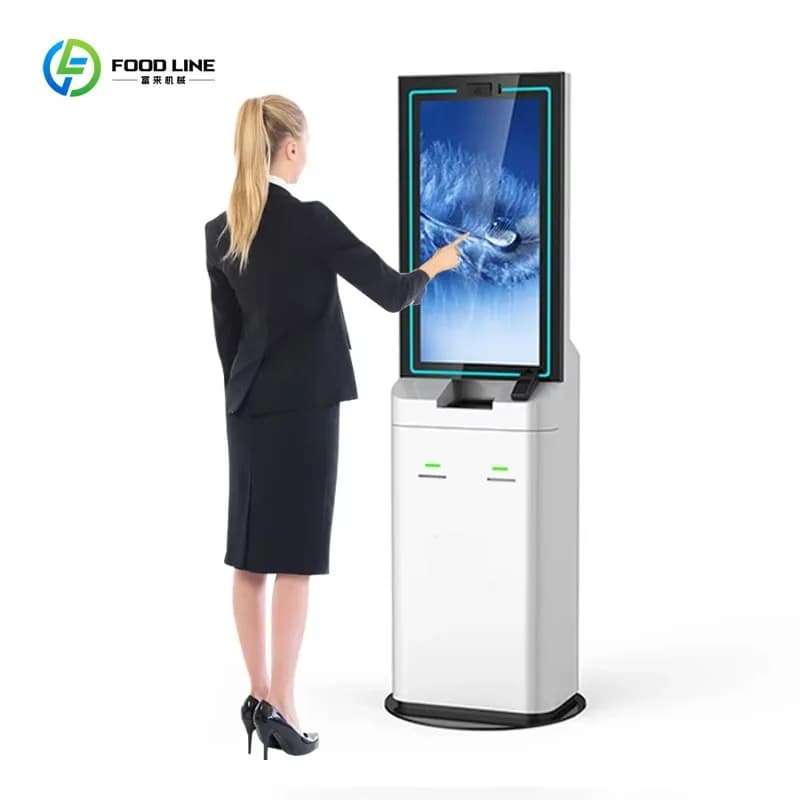Kiosque de commande automatique personnalisé avec paiement électronique, terminal de paiement électr