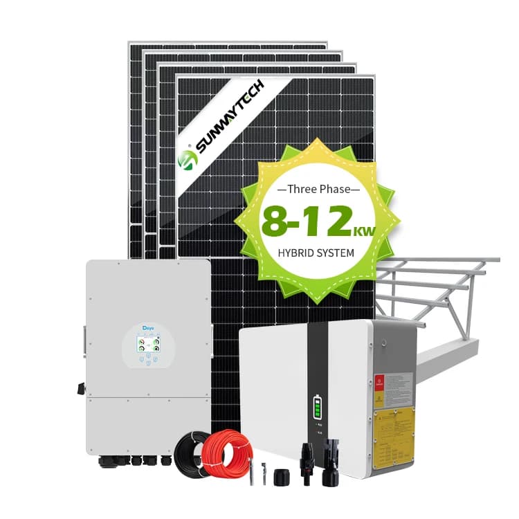 Système photovoltaïque de haute qualité, système de panneaux solaires monocristallins 10 12