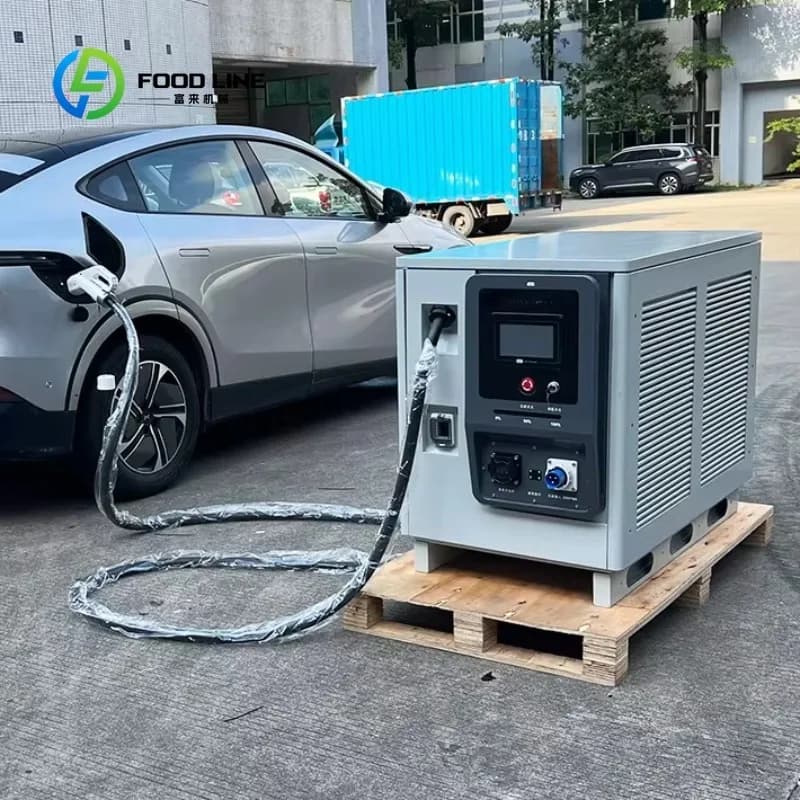 Station de recharge mobile AC/DC personnalisée pour véhicules électriques, pour une utilisation de c