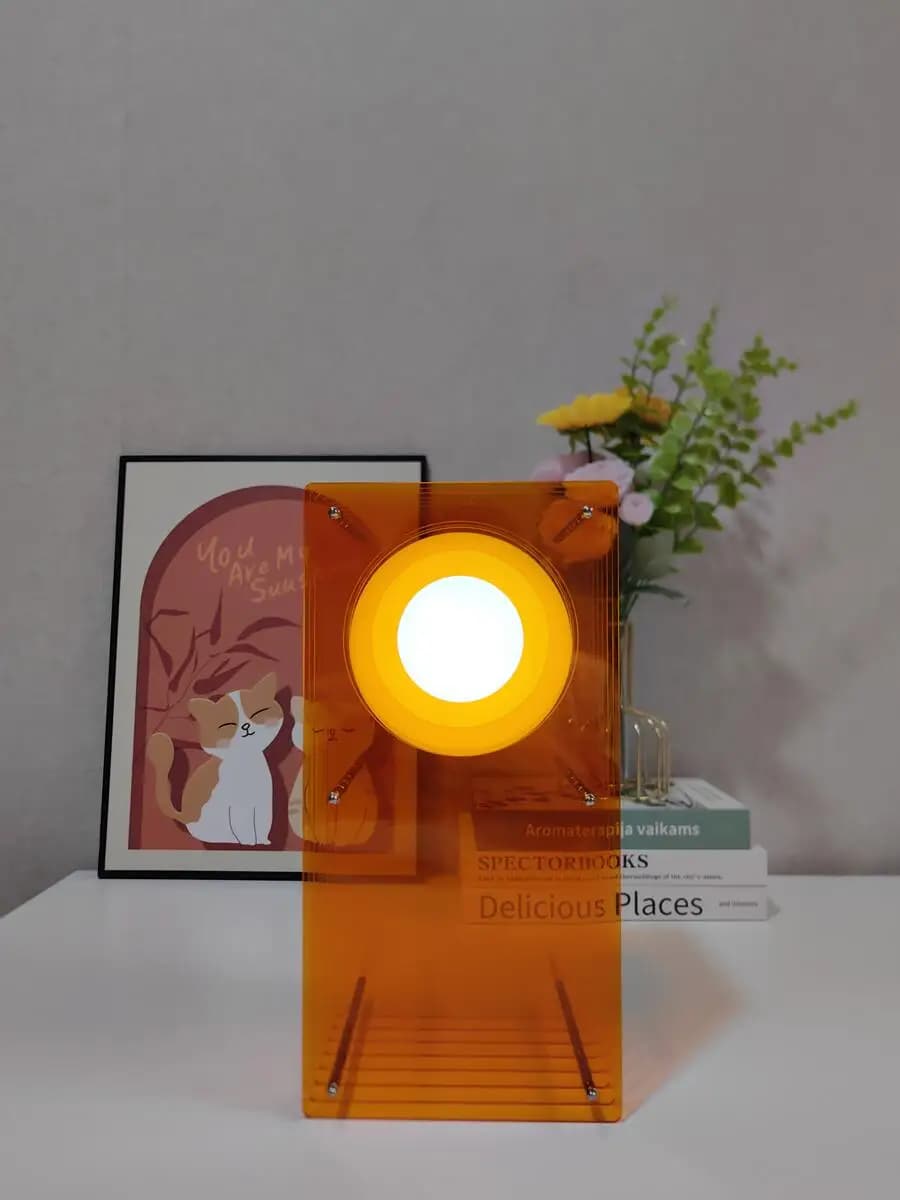 LOP lampe bureau lumière artiste Style nordique sans fil Rechargeable chambre lampe d'ambiance RGBW 