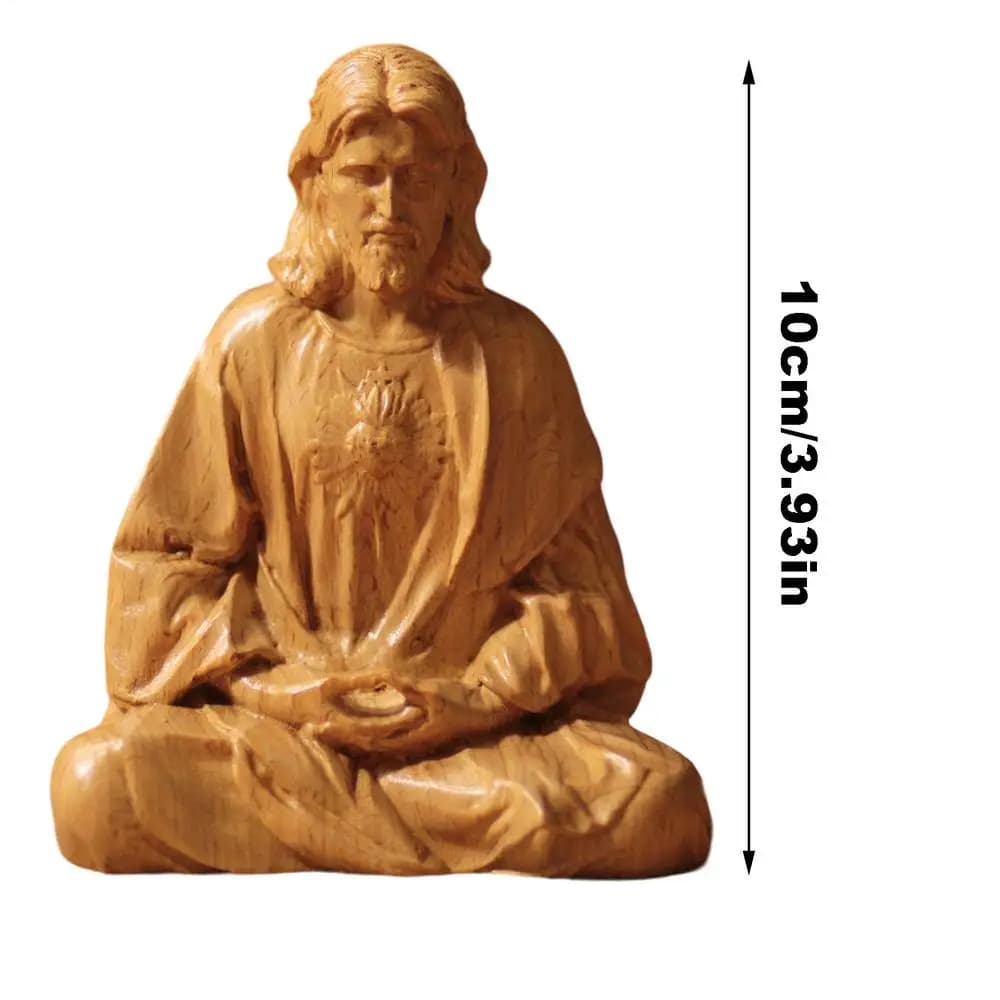Statue Sacrée de Jésus, Statues Sacrées de Jésus pour la Méditation, Figurines Catholiques, Statue d