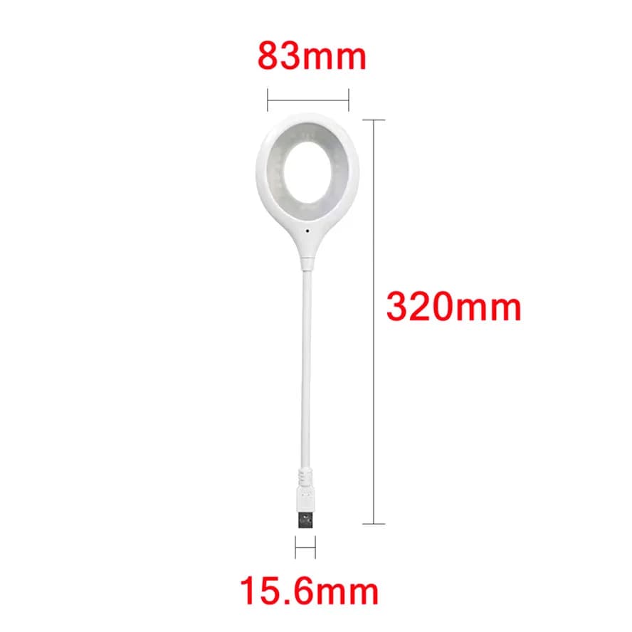 Lampe LED Portable à prise directe USB, pour dortoir, chevet, bureau, Protection des yeux, pour étud